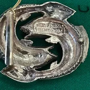Lana Sterling belt buckle. s-l400.jpg main image 3